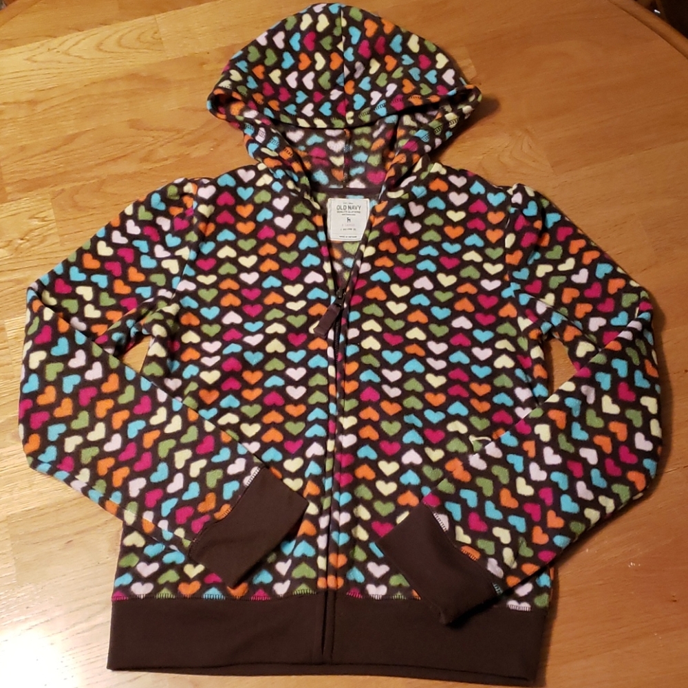 Old Navy Girl's Fleece Hoodie Size XL (10)